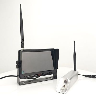 2412MHz - 2484MHz Σύστημα ασύρματης κάμερας ανεμοφόρου 7 ιντσών Ασύρματη κάμερα οπίσθιας θέσης