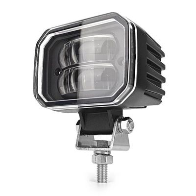 10V - 80V Φωτοκινητήρα Κόκκινη Ζώνη Φως 30W LED Φωτοκινητήρα Φωτοκινητήρα Ασφάλειας Με Κράτη Ατσάλι