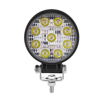 Μίνι 27W Σφωτόφωτο Οχήματος Στρογγυλό LED Φως Εργασίας Κίνα
