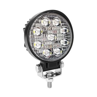 LED Mini 27W IP67 Φως προβολέα Εργασιακό όχημα Στρογγυλό φως