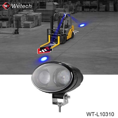 10V - 80V Μπλε LED Spot Light IP67 Λεωφορείο Spot Lights με ατσάλινη στήριξη στερέωσης