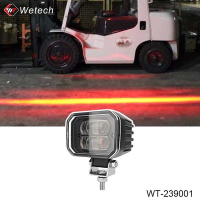 10V - 80V Φωτοκινητήρα Κόκκινη Ζώνη Φως 30W LED Φωτοκινητήρα Φωτοκινητήρα Ασφάλειας Με Κράτη Ατσάλι