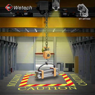 Προβολέας φωτός Gobo 320W  Εσωτερικός προβολέας φωτός Προσαρμοσμένο λογότυπο Εικόνα