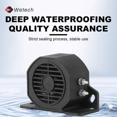 Τάση Λειτουργίας 12-24V DC Κόρνα Προειδοποίησης Ασφαλείας Ανυψωτικού Μηχανήματος 110V Ηχείο Όπισθεν Φορτηγού Συναγερμός Ανάποδας