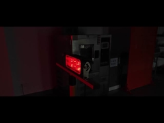 WT-239002 Πράσινο LED προειδοποιητικό φως φορτηγού με πινακίδα IP67 Φώτα προειδοποίησης φορτηγού με πινακίδα 60W