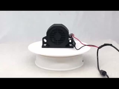 IP67 Φαρακοφόρο Εφεδρικό Ασύρματος Μαύρο Φαρακοφόρο Επιστροφή Beeper 15W με ανθεκτικό υλικό νάιλον