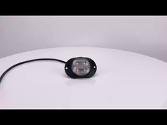 WT-TC10912-1 Φλας Στροβοσκοπικά Φώτα 12V 24V LED Κίτρινο Στροβοσκοπικό Προειδοποιητικό Φως Για Φορτηγά 3m Αυτοκόλλητο