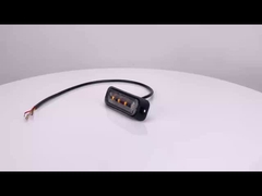 WT-TC10912-2 Πλευρικός Φωτισμός 12V - 24V LED Στροβοσκοπικά Προειδοποιητικά Φώτα IP67 Στροβοσκοπικό Φως Για Όχημα
