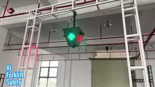 Το AI Forklift Safety Light ενισχύει την απόδοση της αποθήκης