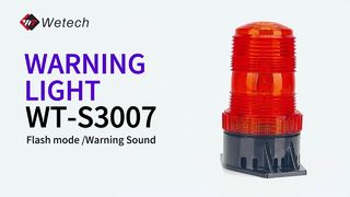 Περονοφόρο όχημα LED Beacon Light Voice Alert Ασφάλεια IP67